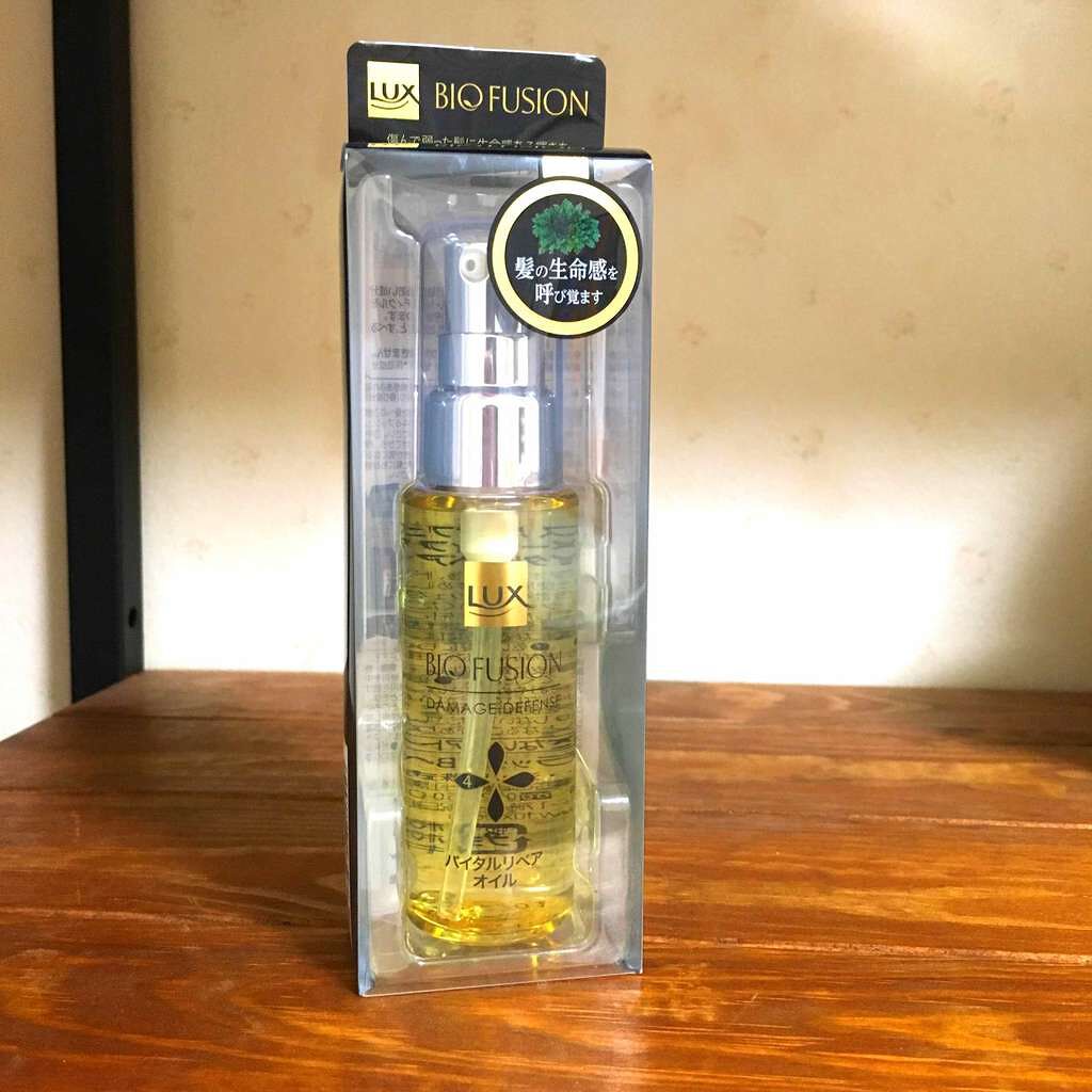 バイオフュージョン バイタルリペア オイル/LUX/ヘアオイルを使ったクチコミ(2枚目)