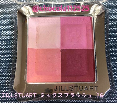 ミックスブラッシュ コンパクト N 16 rose box/JILL STUART/パウダーチークを使ったクチコミ（1枚目）