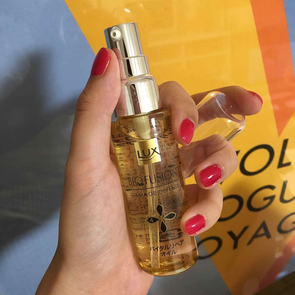 バイオフュージョン バイタルリペア オイル/LUX/ヘアオイルを使ったクチコミ(1枚目)