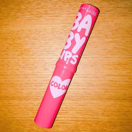 リップクリーム カラー BABY LIPS/MAYBELLINE NEW YORK/リップケアを使ったクチコミ(1枚目)