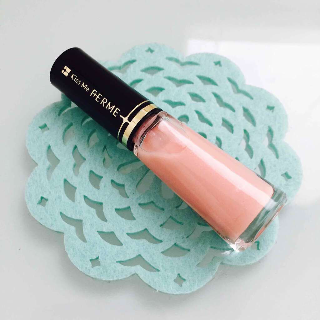 ネイルケアカラー/キスミー フェルム/オールインワンネイルを使ったクチコミ（1枚目）