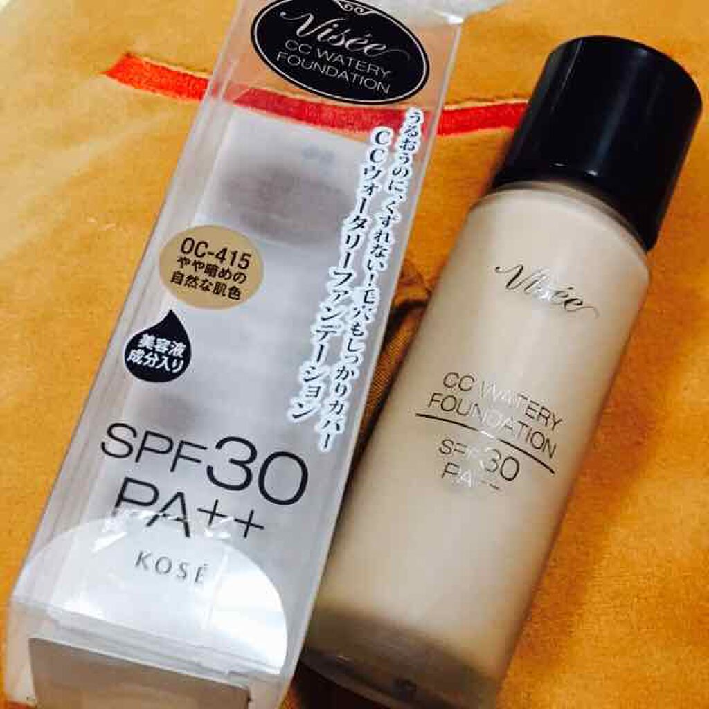 リシェ CC ウォータリー ファンデーション/Visée/CCクリームを使ったクチコミ(1枚目)