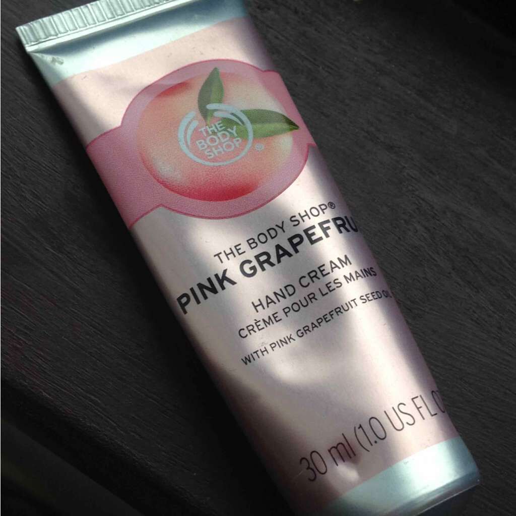 ハンドクリーム ピンクグレープフルーツ/THE BODY SHOP/ハンドクリームを使ったクチコミ(1枚目)