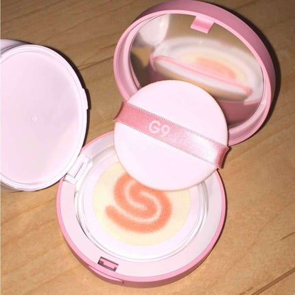 WHITE CREAMY CUSHION(ウユファンデ)/G9SKIN/化粧下地を使ったクチコミ(2枚目)