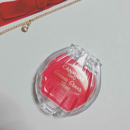 クリームチーク ティント/キャンメイク/ジェル・クリームチークを使ったクチコミ(1枚目)