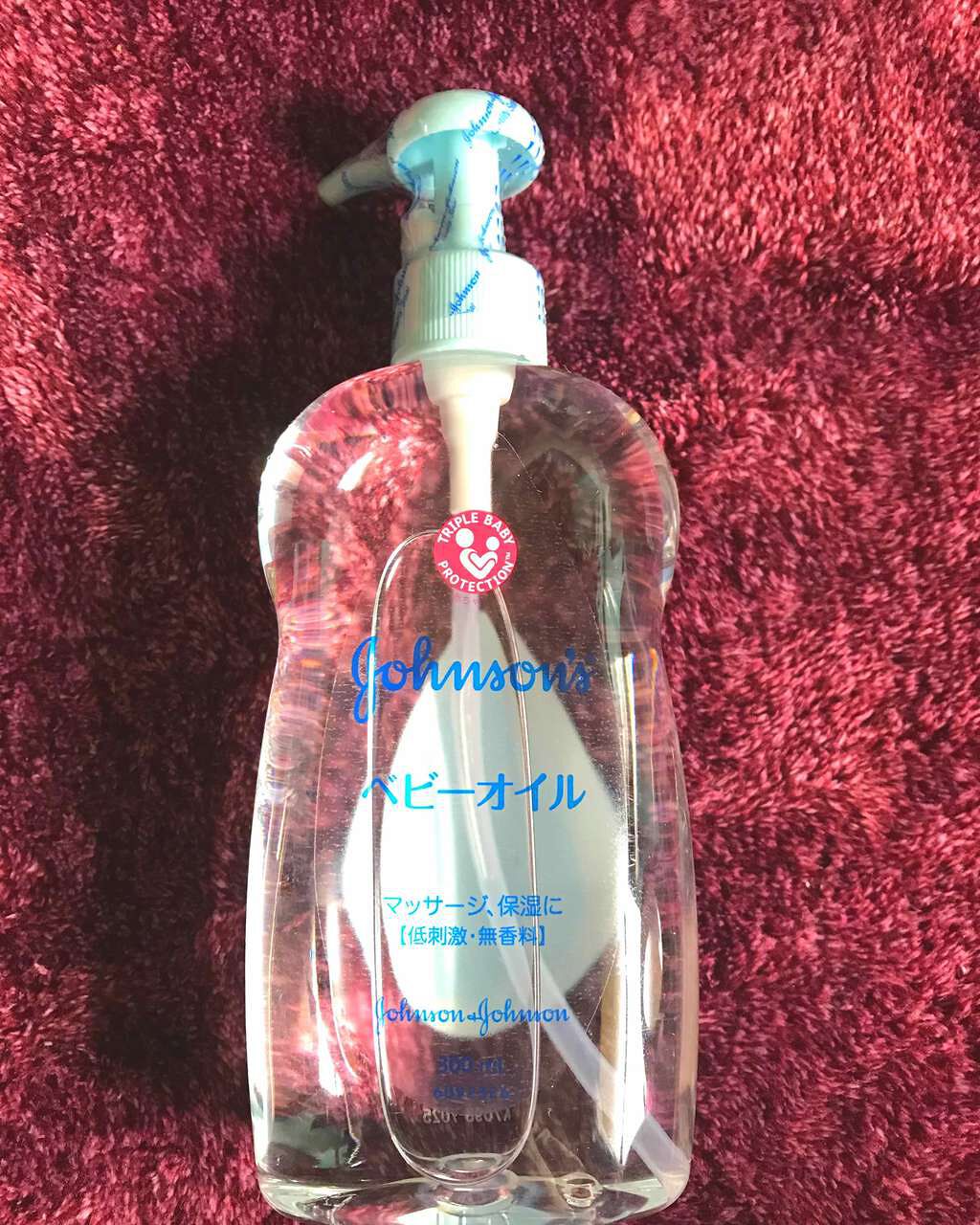 ジョンソン ベビーオイル 無香料/ジョンソンベビー/ボディオイルを使ったクチコミ（1枚目）