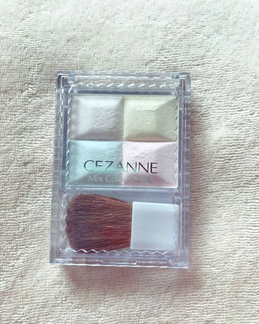 ミックスカラーチーク/CEZANNE/パウダーチークを使ったクチコミ(1枚目)