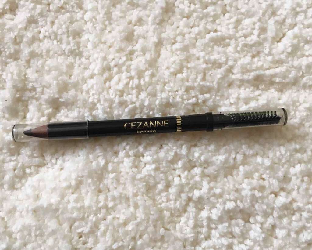 ブラシ付 アイブロウ/CEZANNE/アイブロウペンシルを使ったクチコミ(1枚目)