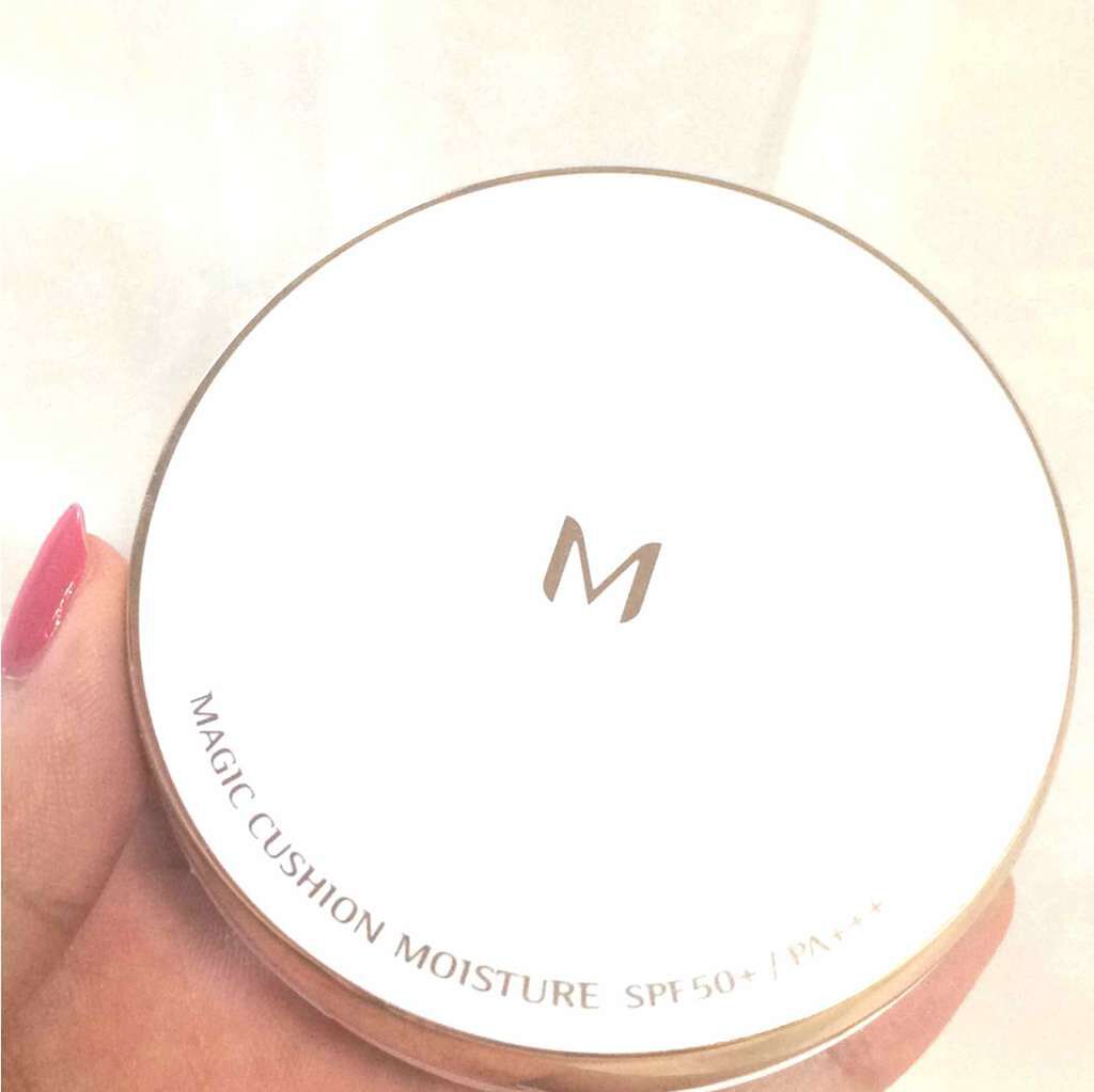 M クッション ファンデーション(モイスチャー)/MISSHA/クッションファンデーションを使ったクチコミ(1枚目)