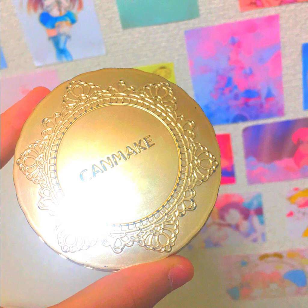 【旧品】マシュマロフィニッシュパウダー/キャンメイク/プレストパウダーを使ったクチコミ(1枚目)