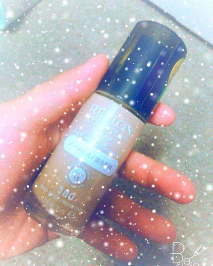 カラーステイ メイクアップ/REVLON/リキッドファンデーションを使ったクチコミ(1枚目)