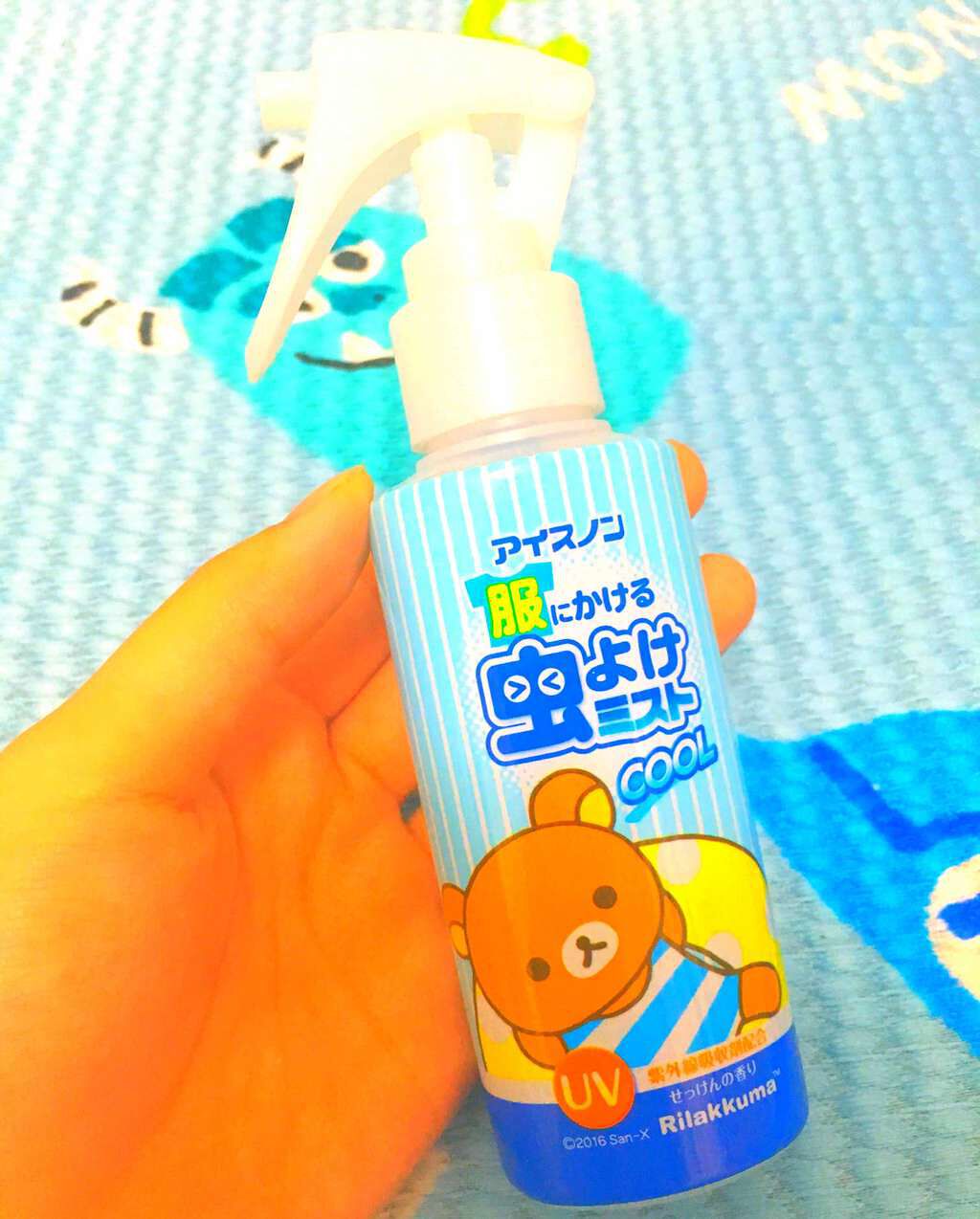 服にかける虫よけミスト リラックマ/アイスノン/その他を使ったクチコミ(1枚目)