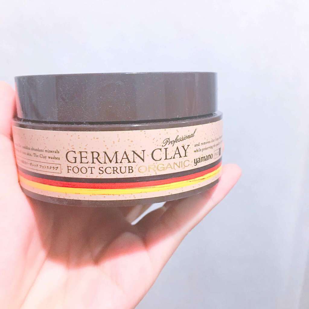 無添加オーガニック フットスクラブ/ジャーマンクレイ/レッグ・フットケアを使ったクチコミ(1枚目)