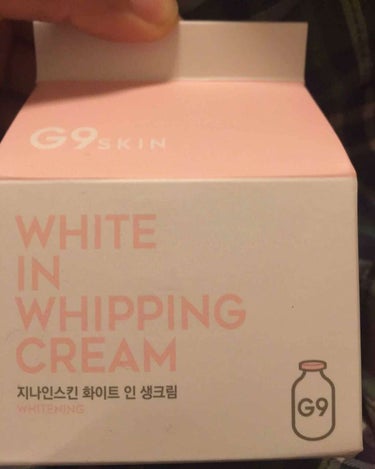 WHITE WHIPPING CREAM(ウユクリーム)/G9SKIN/化粧下地を使ったクチコミ（3枚目）