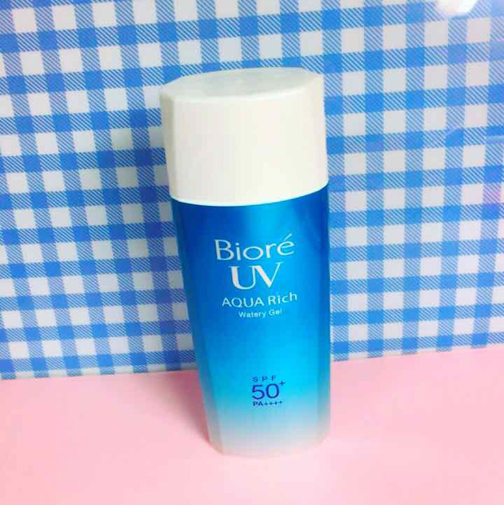ビオレUV アクアリッチウォータリージェル /ビオレ/日焼け止め・UVケアを使ったクチコミ（1枚目）