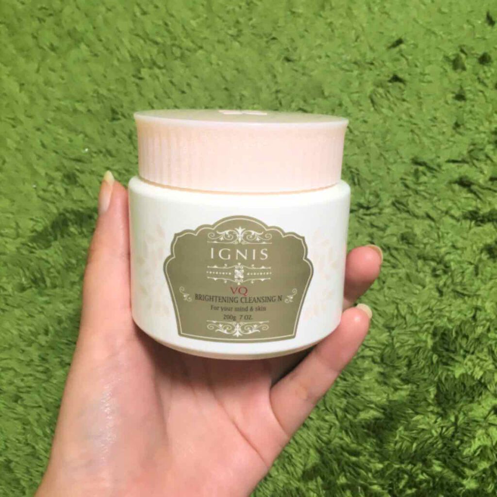VQ ブライトニング クレンジング(旧)/IGNIS/クレンジングクリームを使ったクチコミ（1枚目）