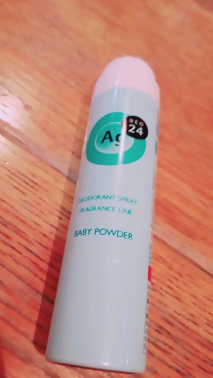 エージーデオ24 パウダースプレー h (ベビーパウダー)のクチコミ「ベビーパウダーの匂いが好きで愛用してます😚💖
良いところ
❀ベビーパウダーの良い匂い
❀汗の匂.....」(1枚目)