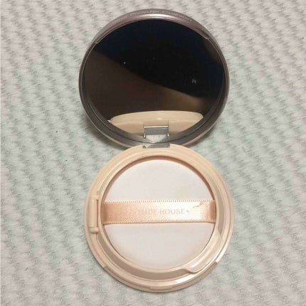 リアルパウダー クッション SPF50+/PA+++/ETUDE/クッションファンデーションを使ったクチコミ(2枚目)