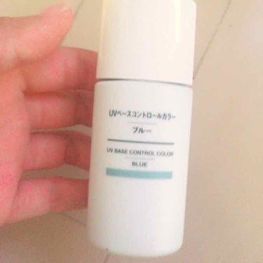 UVベースコントロールカラー SPF 50+・PA+++（旧） ブルー/無印良品/化粧下地を使ったクチコミ（1枚目）