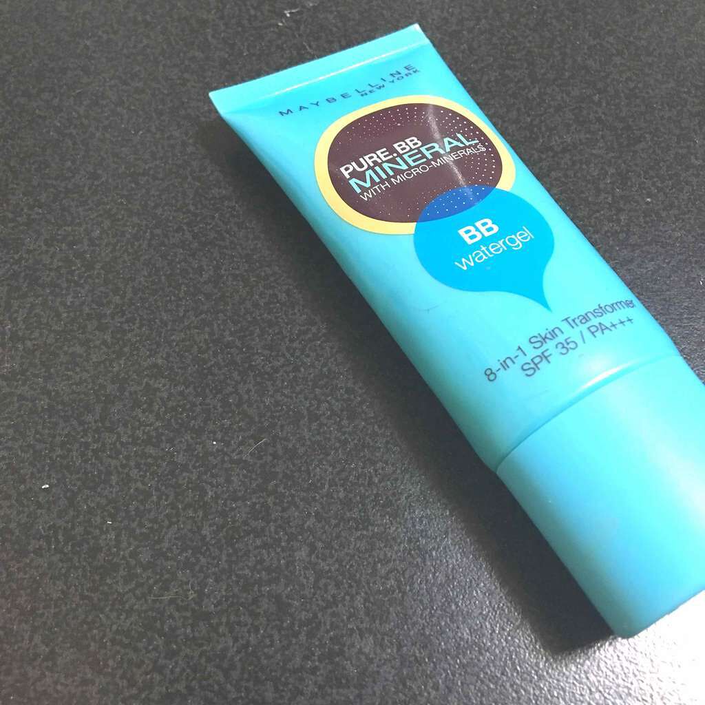 ピュアミネラル BB ウォーター ジェル/MAYBELLINE NEW YORK/BBクリームを使ったクチコミ(1枚目)