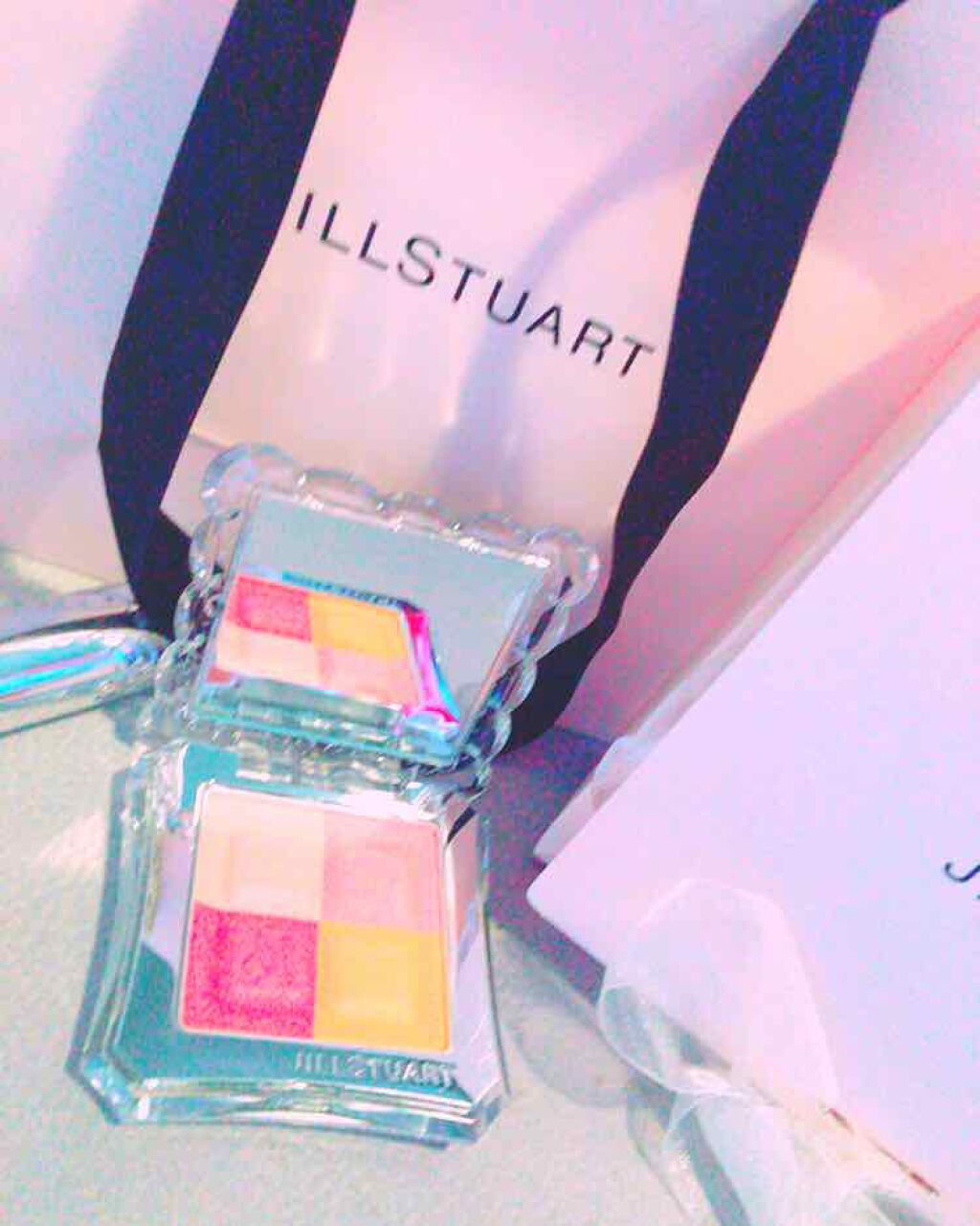 ミックスブラッシュ コンパクト UVヴェール/JILL STUART/パウダーチークを使ったクチコミ(2枚目)