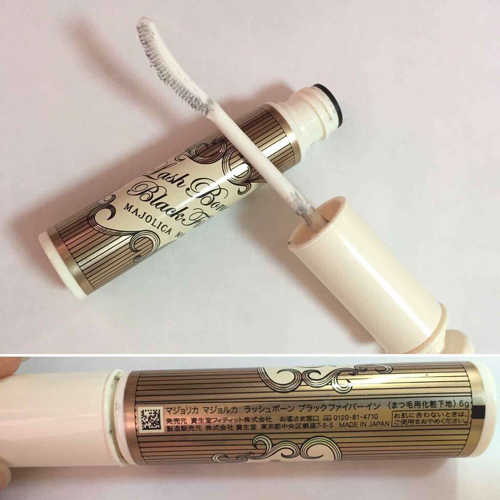 ラッシュボーン ブラックファイバーイン/MAJOLICA MAJORCA/マスカラ下地を使ったクチコミ(2枚目)