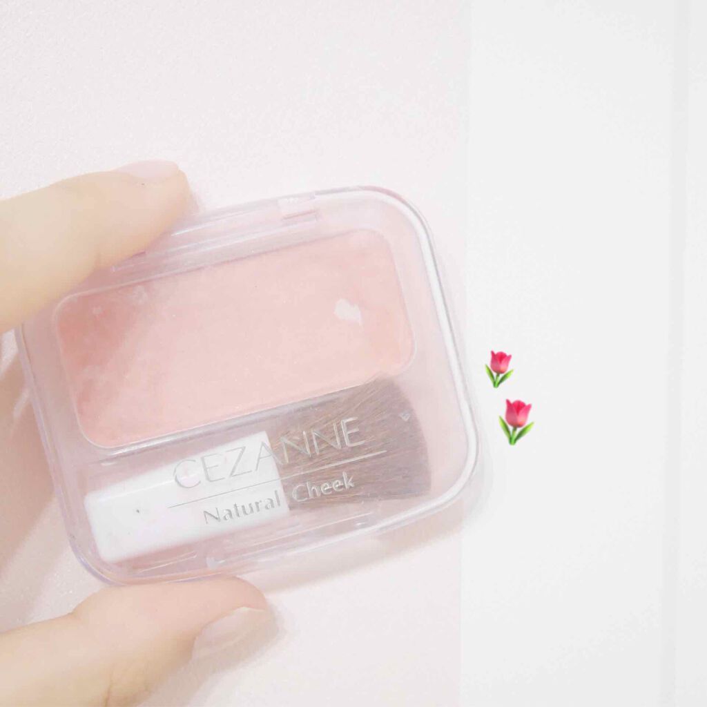 ナチュラル チークN/CEZANNE/パウダーチークを使ったクチコミ(1枚目)