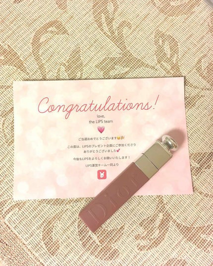 【旧】ディオール アディクト リップ ティント/Dior/リップグロスを使ったクチコミ(4枚目)