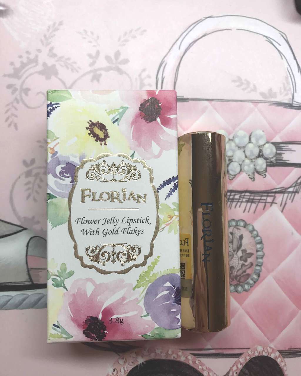 フラワーリップスティック/Kailijumei/口紅を使ったクチコミ(1枚目)