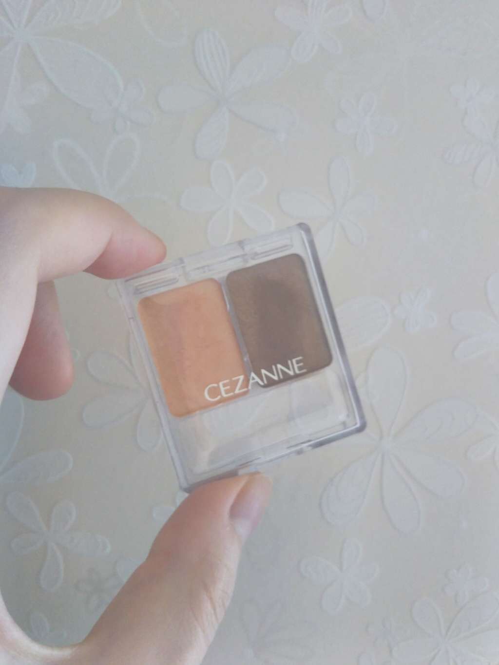 ツーカラー アイシャドウ ラメシリーズ/CEZANNE/アイシャドウパレットを使ったクチコミ（1枚目）