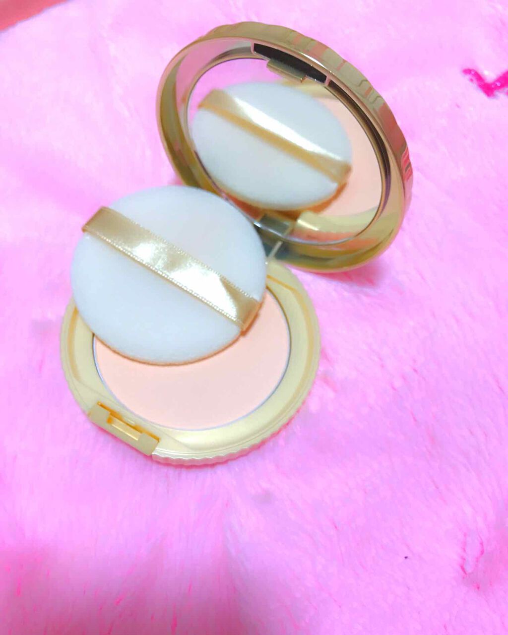 【旧品】マシュマロフィニッシュパウダー/キャンメイク/プレストパウダーを使ったクチコミ(2枚目)