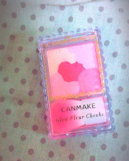 グロウフルールチークス/キャンメイク/パウダーチークを使ったクチコミ(1枚目)