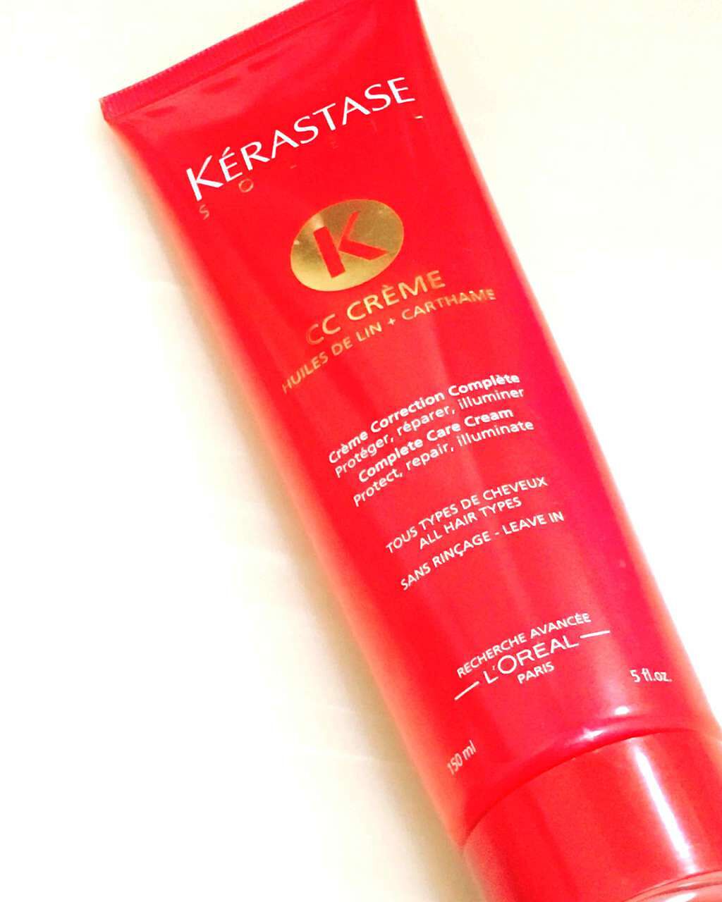 💗R i n o💗 on LIPS 「ケラスターゼC.Cクリームソレイユこれは、日光で傷みがちな髪の..」(1枚目)