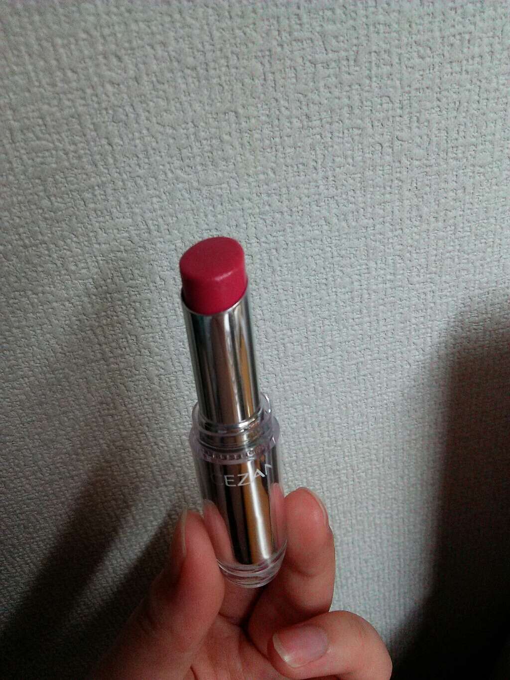 ラスティンググロスリップ/CEZANNE/口紅を使ったクチコミ（1枚目）