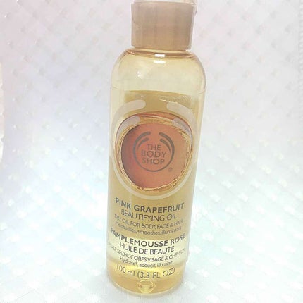 ビューティファイングオイル ピンクグレープフルーツ/THE BODY SHOP/フェイスオイルを使ったクチコミ(1枚目)