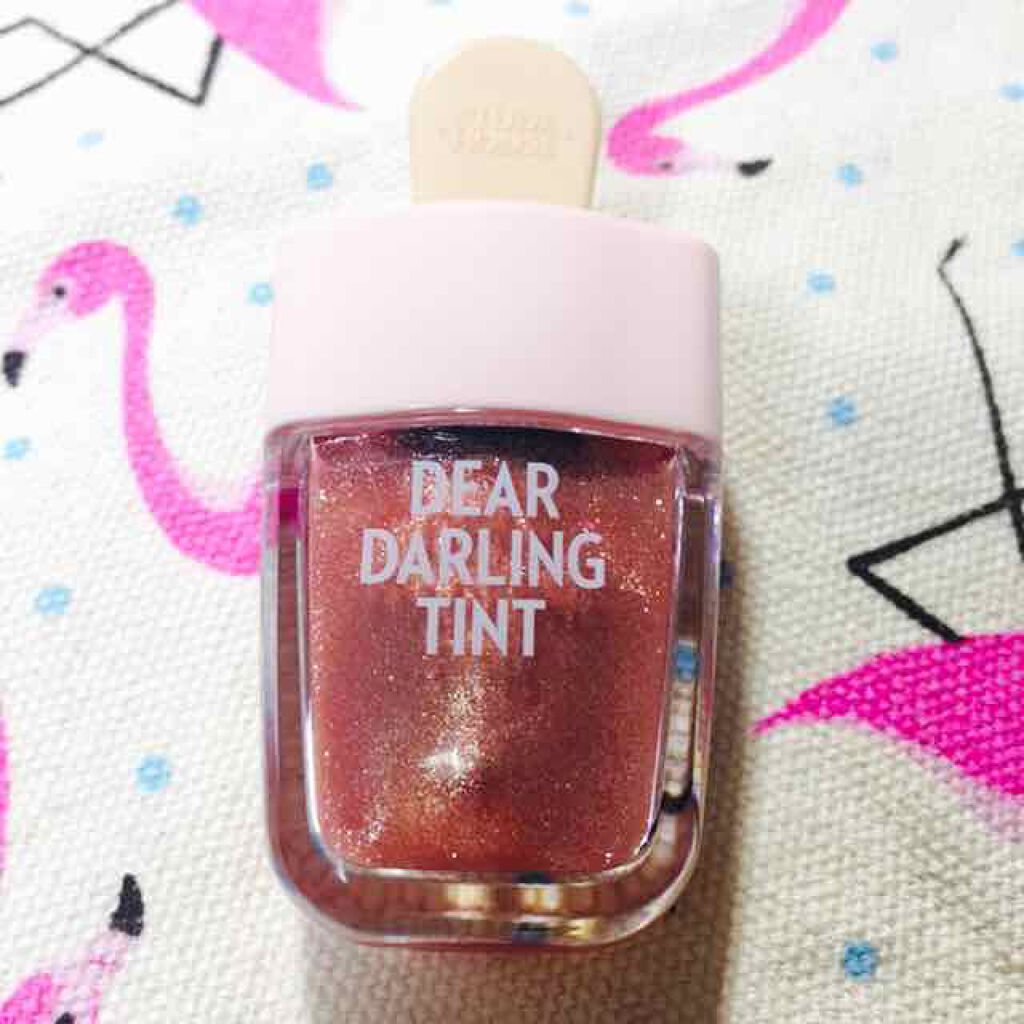 ディアダーリン ウォータージェルティント （アイスティント）/ETUDE/口紅を使ったクチコミ（1枚目）