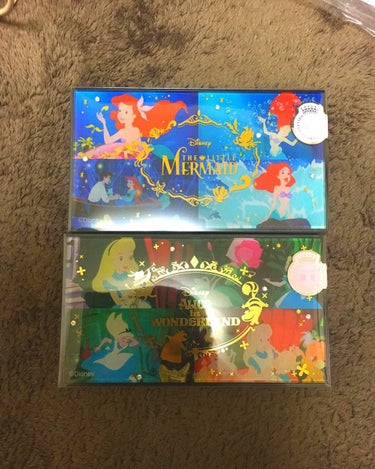 

it's demo
で買ったメイクパレット💙
アリエルがアッシュピンクカラー
アリスがパープルカラー

左上のシャドウはクリームシャドウでした💛
カラーは全体的に高発色です(^^)

1つ1800円
