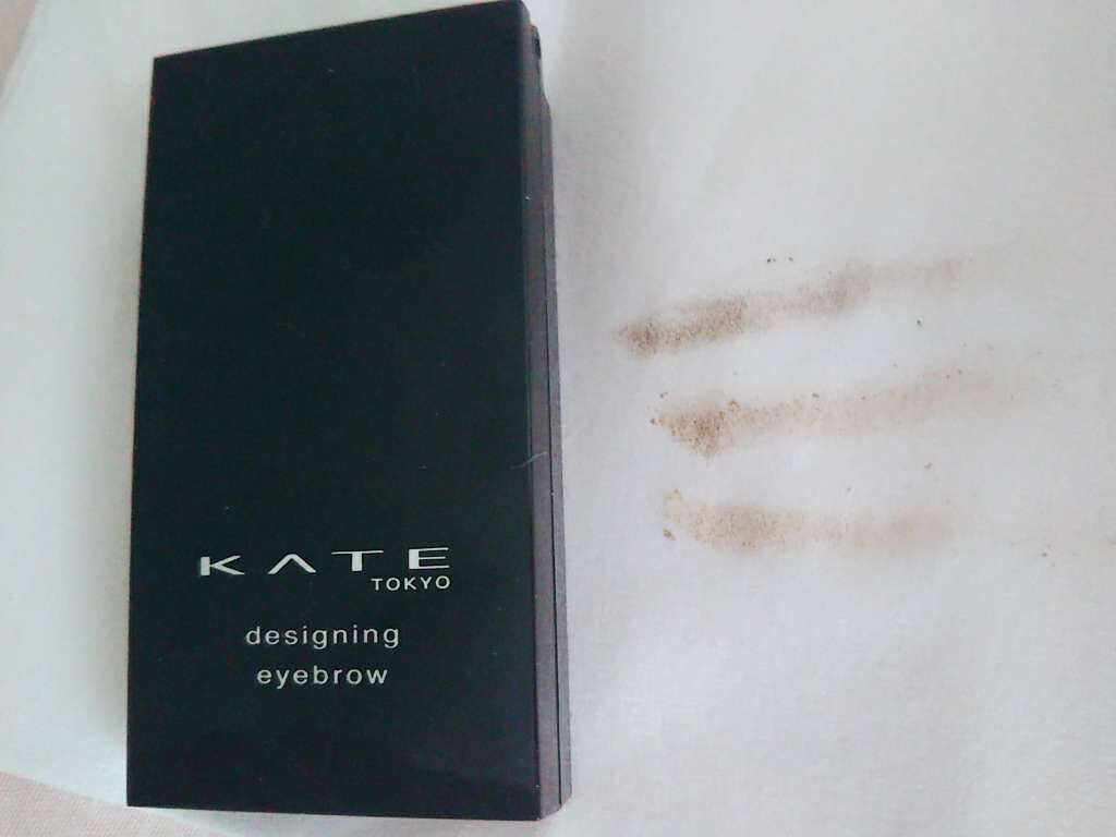 デザイニングアイブロウN/KATE/パウダーアイブロウを使ったクチコミ(1枚目)