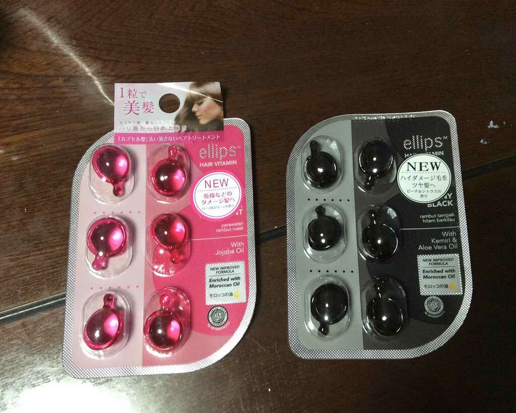 ヘアーオイル【ヘアエッセンス】/ellips/ヘアオイルを使ったクチコミ(1枚目)