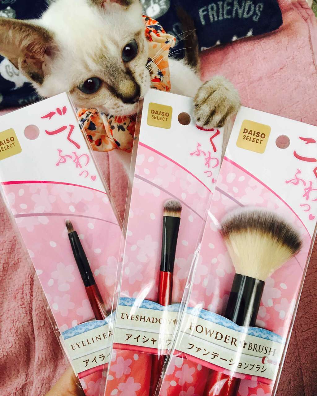 春姫 ファンデーションブラシ/DAISO/メイクブラシを使ったクチコミ（1枚目）