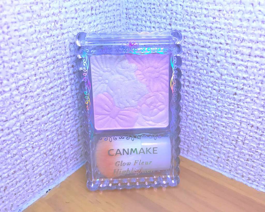 グロウフルールハイライター/キャンメイク/パウダーハイライトを使ったクチコミ(1枚目)