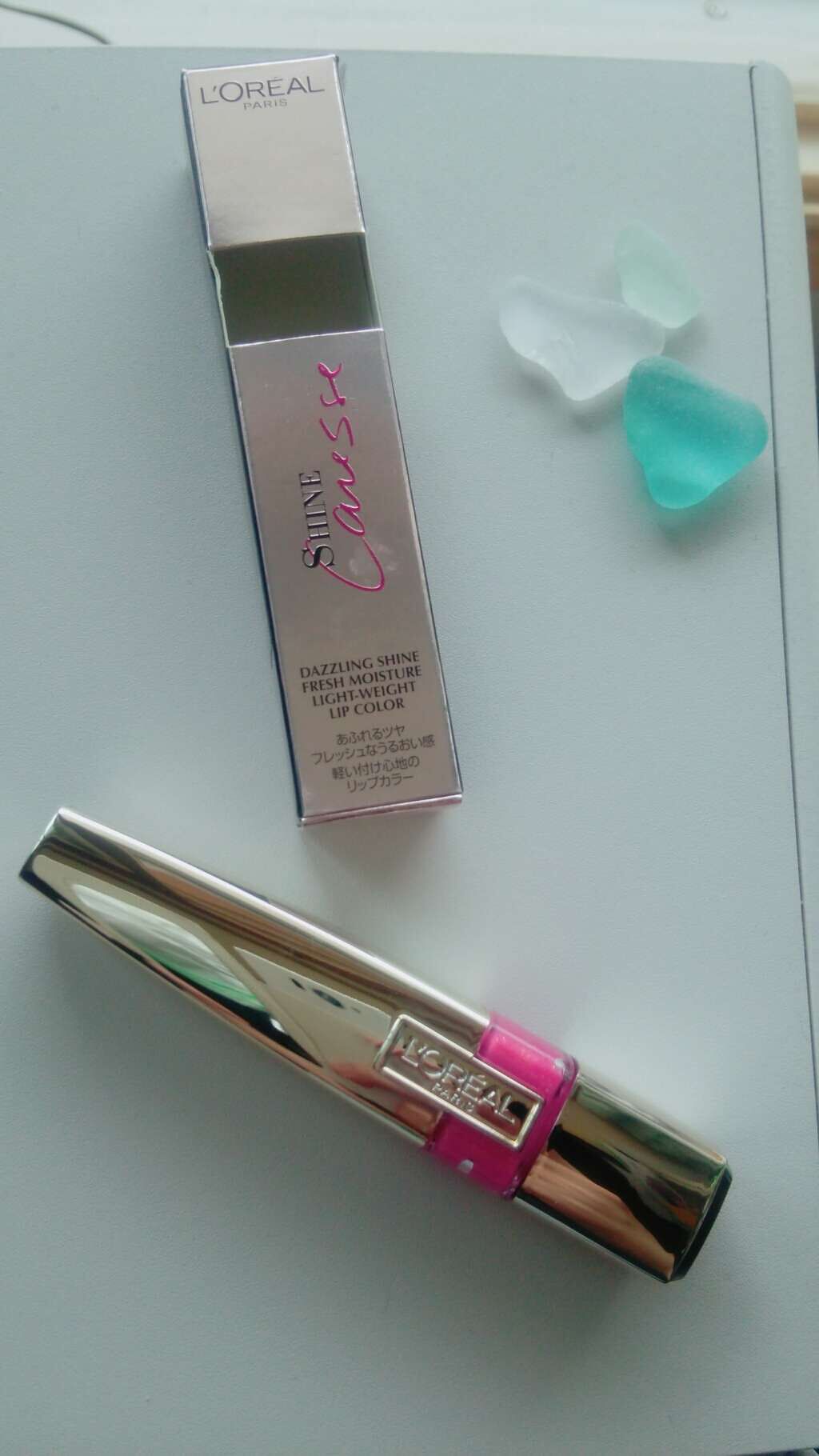 シャインカレス/ロレアル パリ/口紅を使ったクチコミ(1枚目)