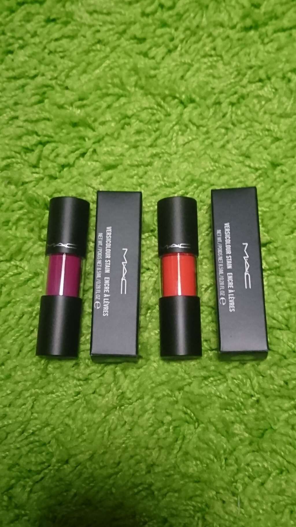 バーシーカラー ステイン キャント ストップ ウォント ストップ/M・A・C/リップグロスを使ったクチコミ（1枚目）