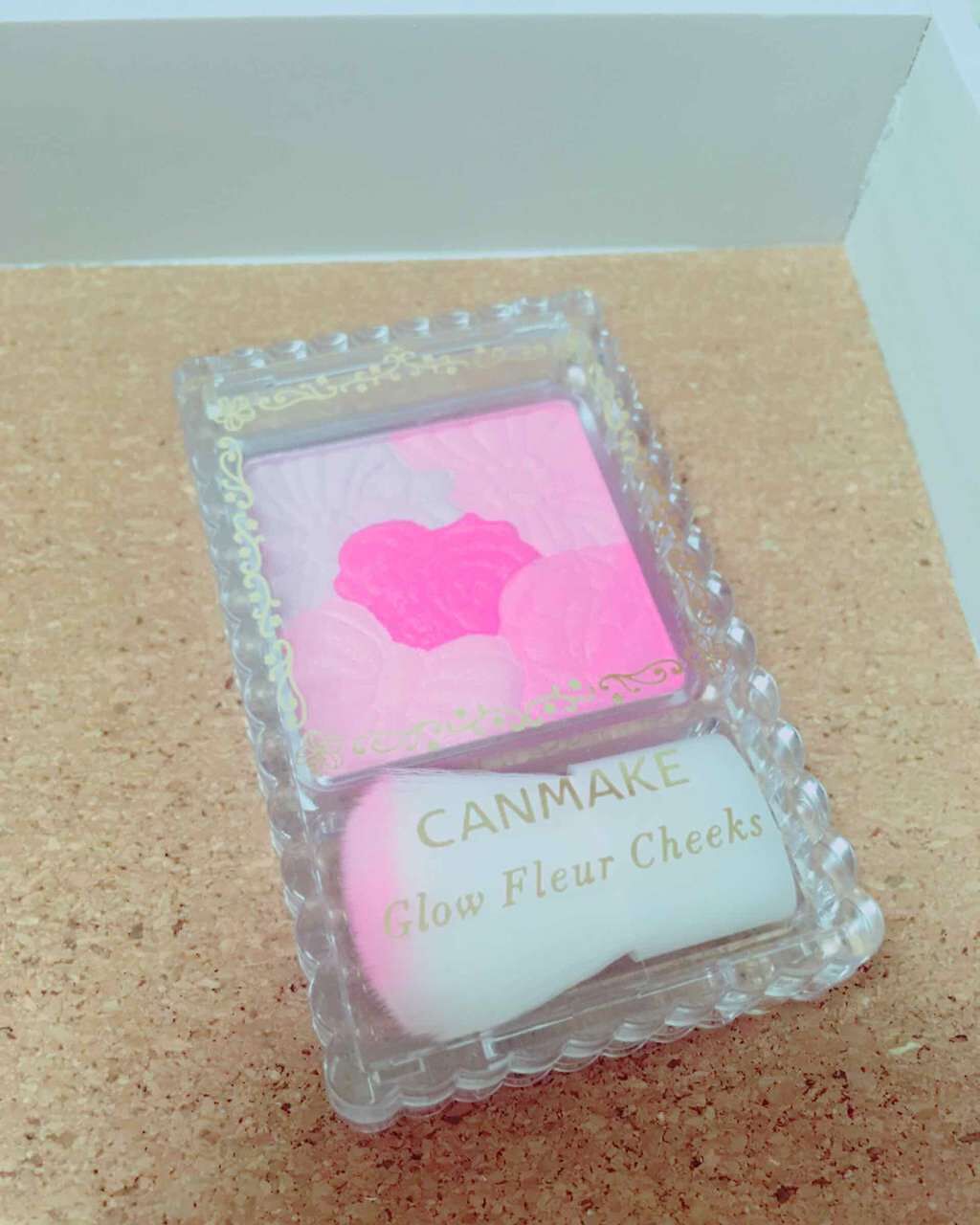 グロウフルールチークス/キャンメイク/パウダーチークを使ったクチコミ(1枚目)