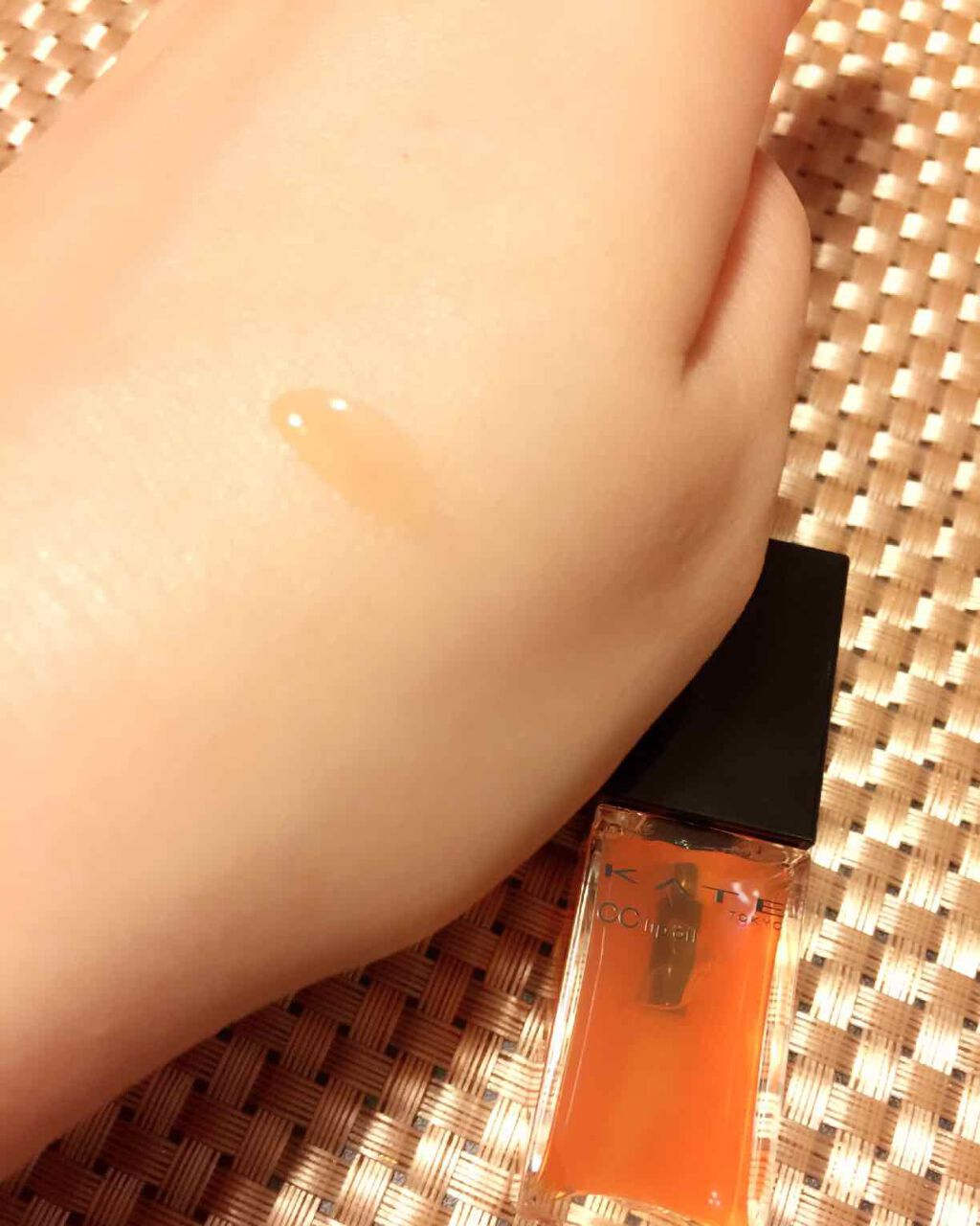 CCリップオイル/KATE/リップグロスを使ったクチコミ(2枚目)