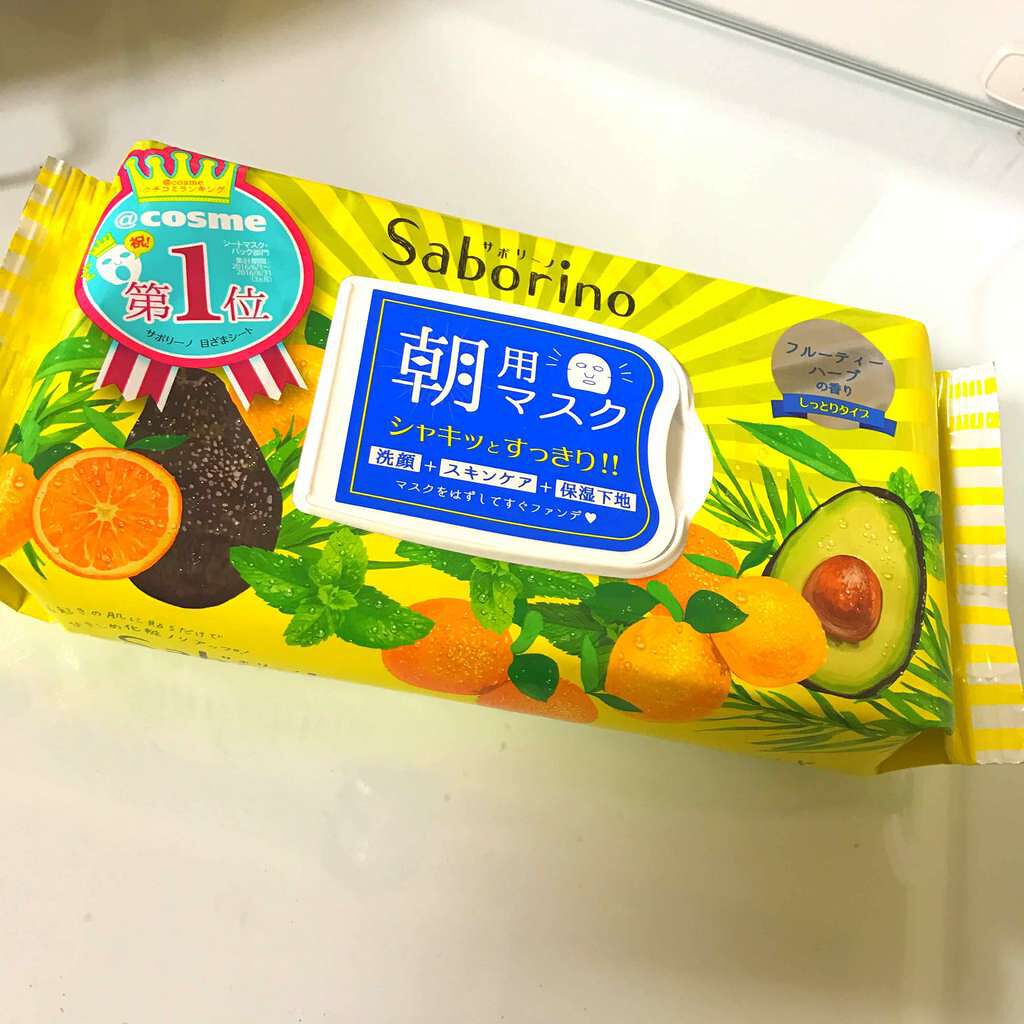 目ざまシート ひきしめタイプ/サボリーノ/シートマスク・パックを使ったクチコミ(1枚目)