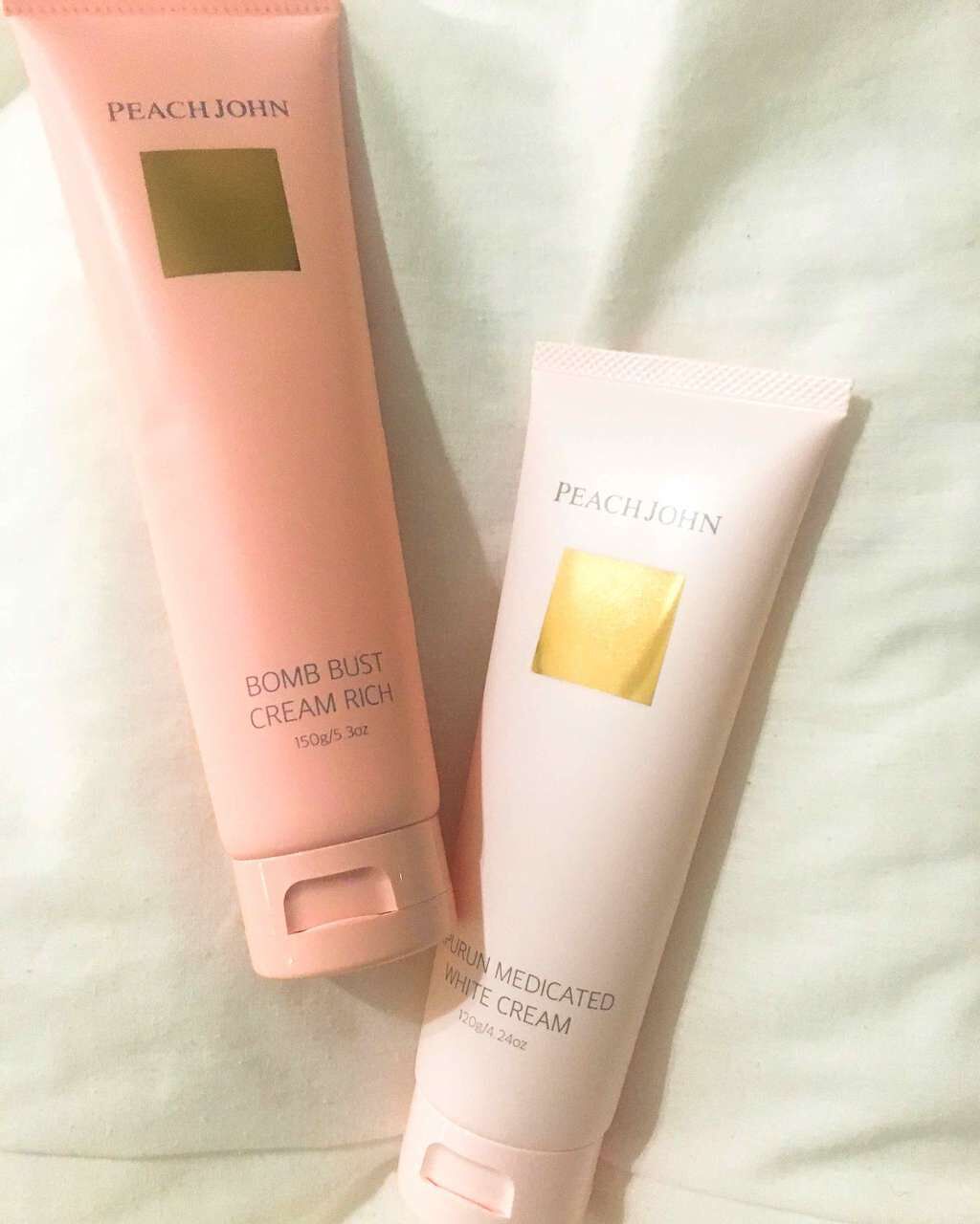 ボムバストクリーム リッチ/PEACH JOHN/バスト・ヒップケアを使ったクチコミ(1枚目)