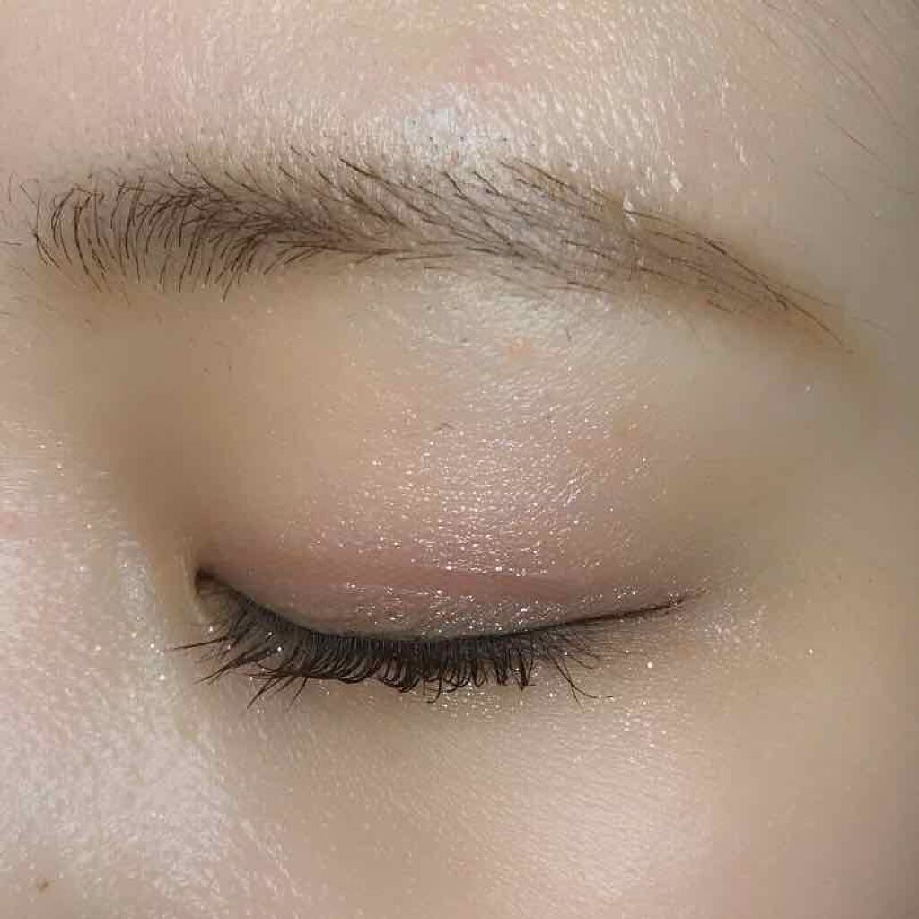 シャイニーシャドウ N/excel/単色アイシャドウを使ったクチコミ（3枚目）