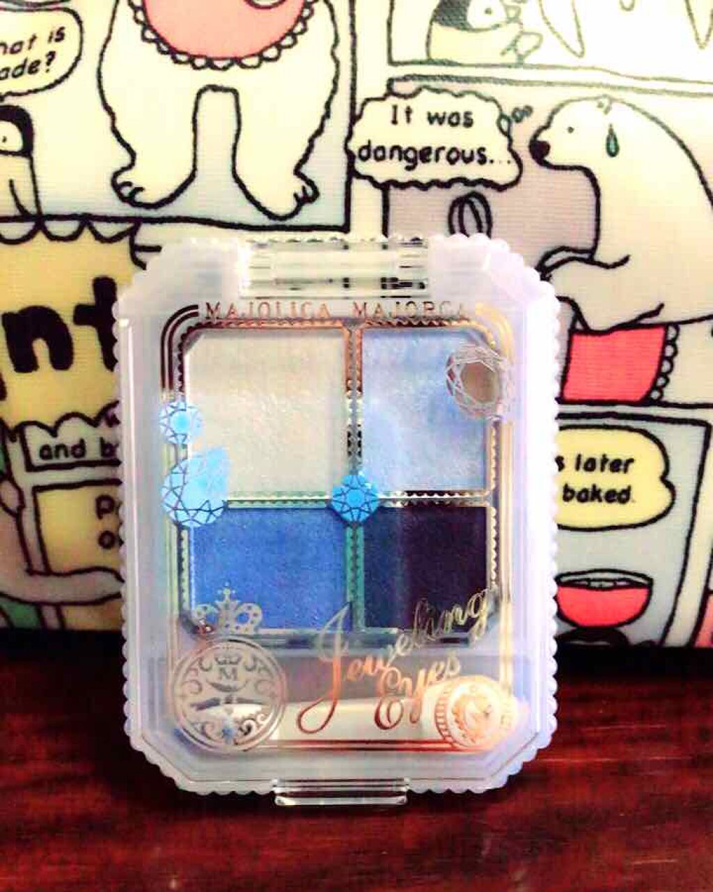 ジュエリングアイズ/MAJOLICA MAJORCA/アイシャドウパレットを使ったクチコミ(1枚目)