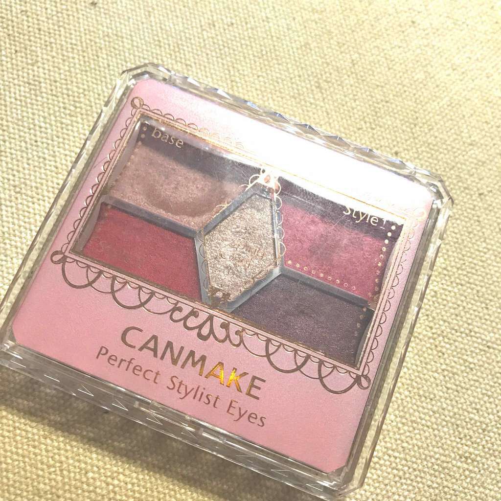 【旧品】パーフェクトスタイリストアイズ/キャンメイク/アイシャドウパレットを使ったクチコミ（1枚目）